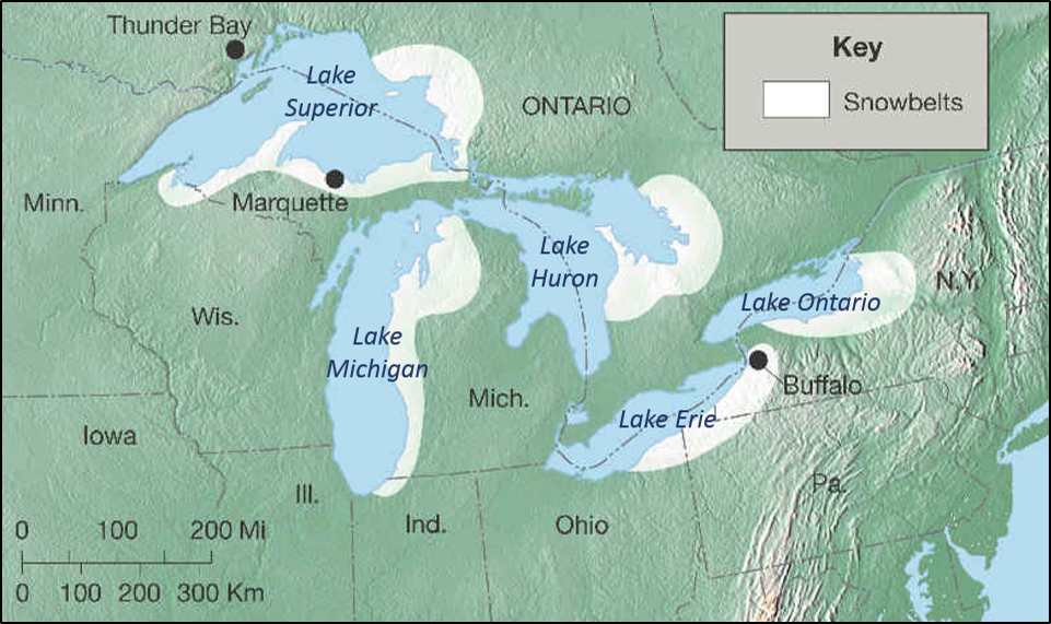 Lake Effect Snow Global Hydrometeorology Resource Center Ghrc 6170