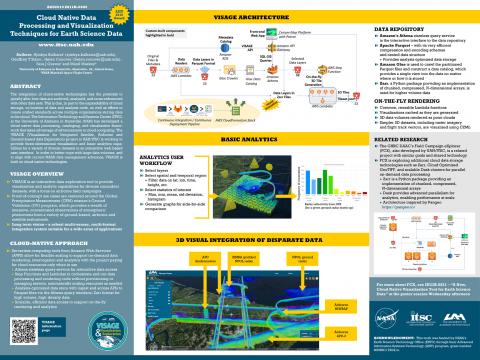Cloud Native Data Processing and Visualization Techniques for Earth Science Data (AGU Fall Meeting 2019)