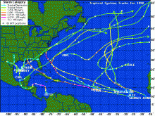 Picture of all 1998 Atlantic storm tracks
